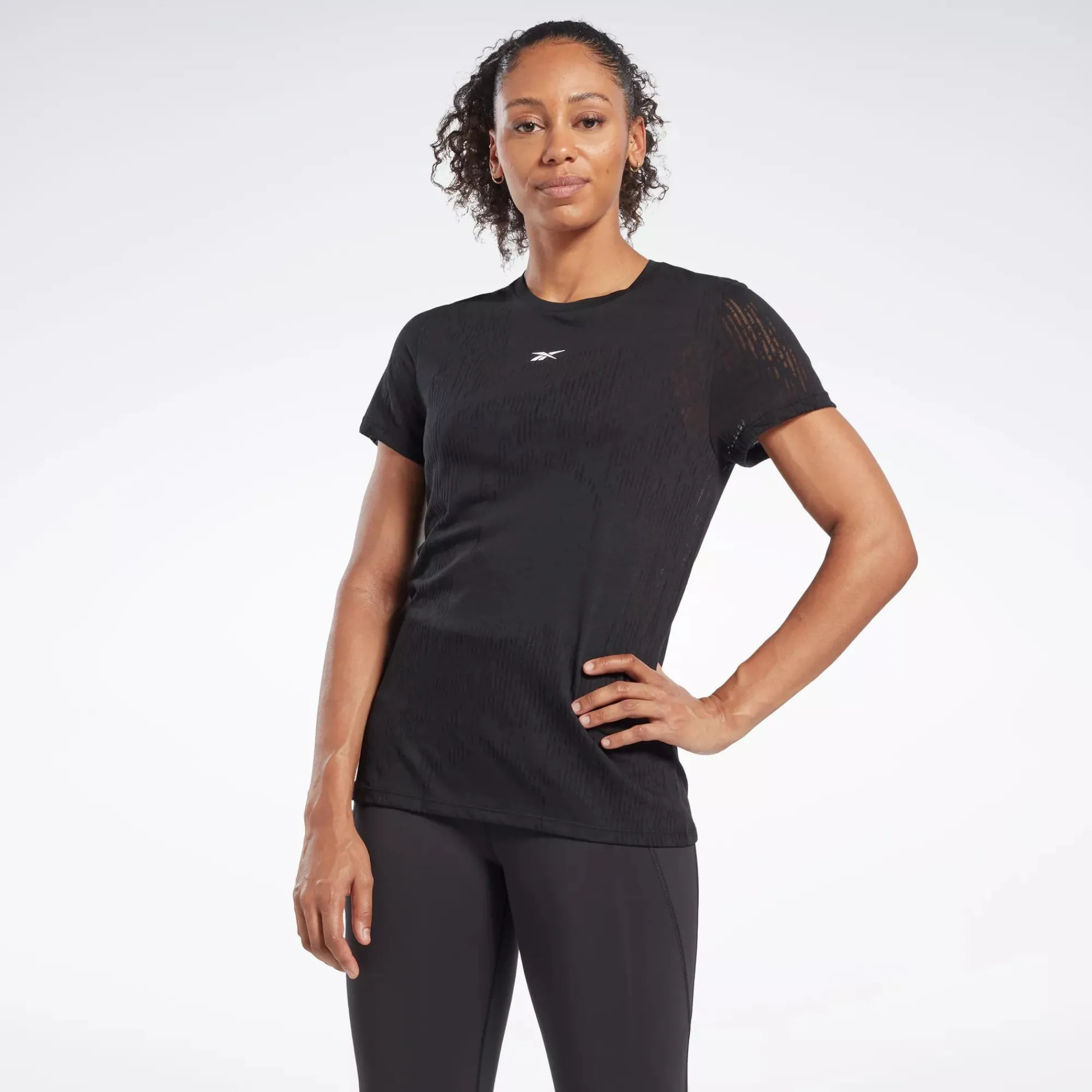 Tops & T-Shirts|Reebok Tops & T-Shirts Burnout T-Shirt