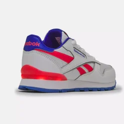 Big Kids' Shoes (Sizes 3.5-7)|Reebok Big Kids' Shoes (Sizes 3.5-7) Classic Leather Step 'N Flash Shoes - Preschool