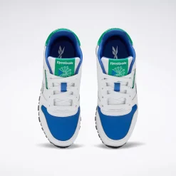 Big Kids' Shoes (Sizes 3.5-7)|Reebok Big Kids' Shoes (Sizes 3.5-7) Classic Leather Step 'N' Flash Shoes - Preschool