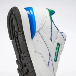 Big Kids' Shoes (Sizes 3.5-7)|Reebok Big Kids' Shoes (Sizes 3.5-7) Classic Leather Step 'N' Flash Shoes - Preschool