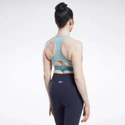 Sports Bras|Reebok Sports Bras Lux Perform Allover Print Racer Bra