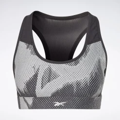 Sports Bras|Reebok Sports Bras Lux Perform Allover Print Racer Bra