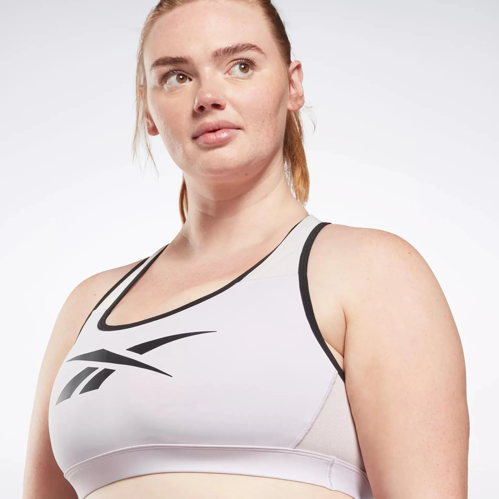 Sports Bras|Reebok Sports Bras Lux Vector Racer Sports Bra (Plus Size)