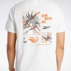 Tops & T-Shirts|Reebok Tops & T-Shirts Basketball Court Top T-Shirt
