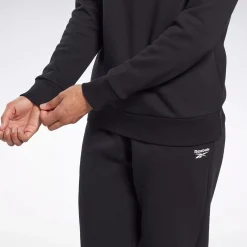 Loungewear|Reebok Loungewear Identity Big Logo Fleece Crew Sweatshirt