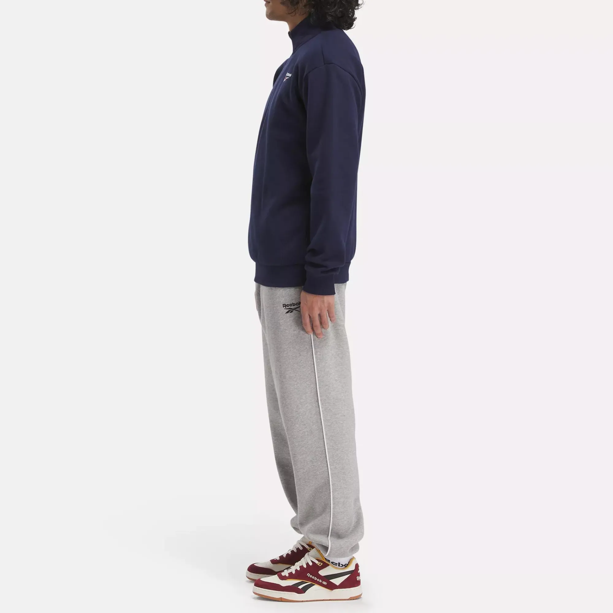 Hoodies & Sweatshirts|Reebok Hoodies & Sweatshirts Identity Left Chest Quarter-Zip Sweatshirt