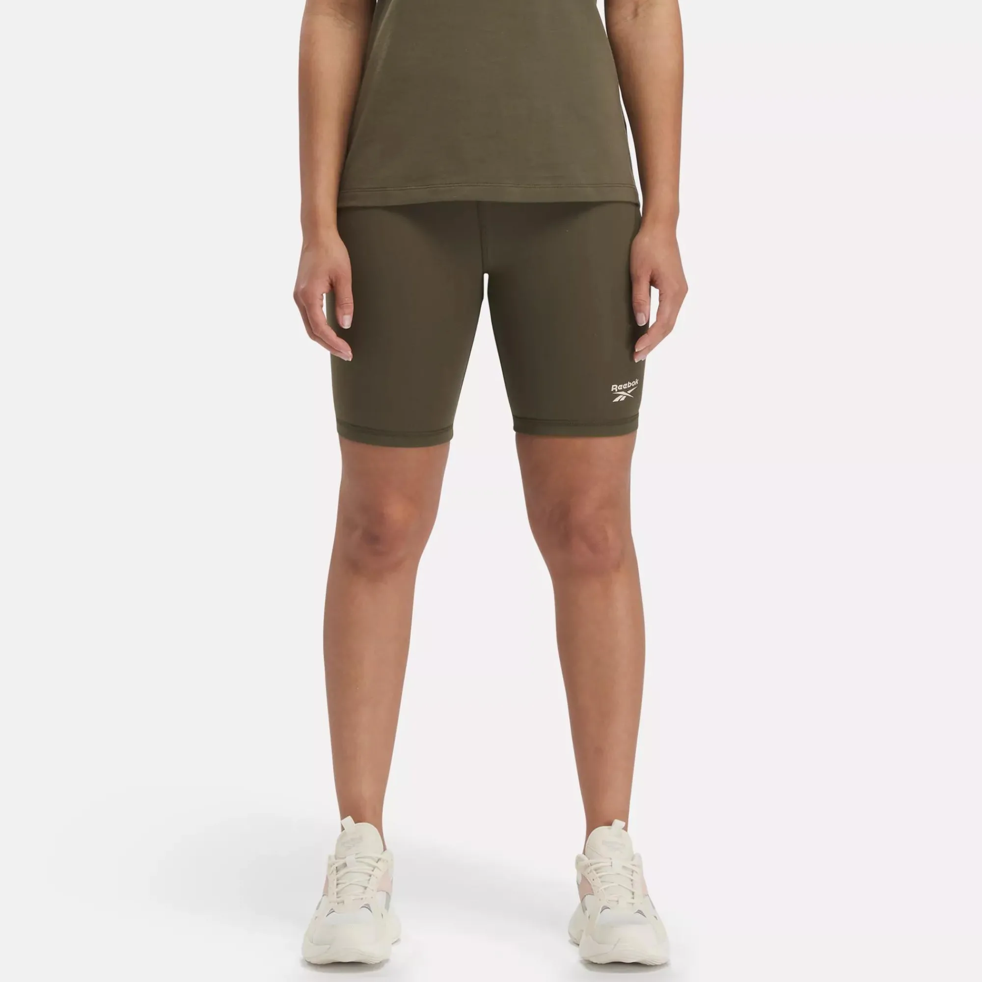 Shorts|Reebok Shorts Identity Small Logo Cotton Bike Short