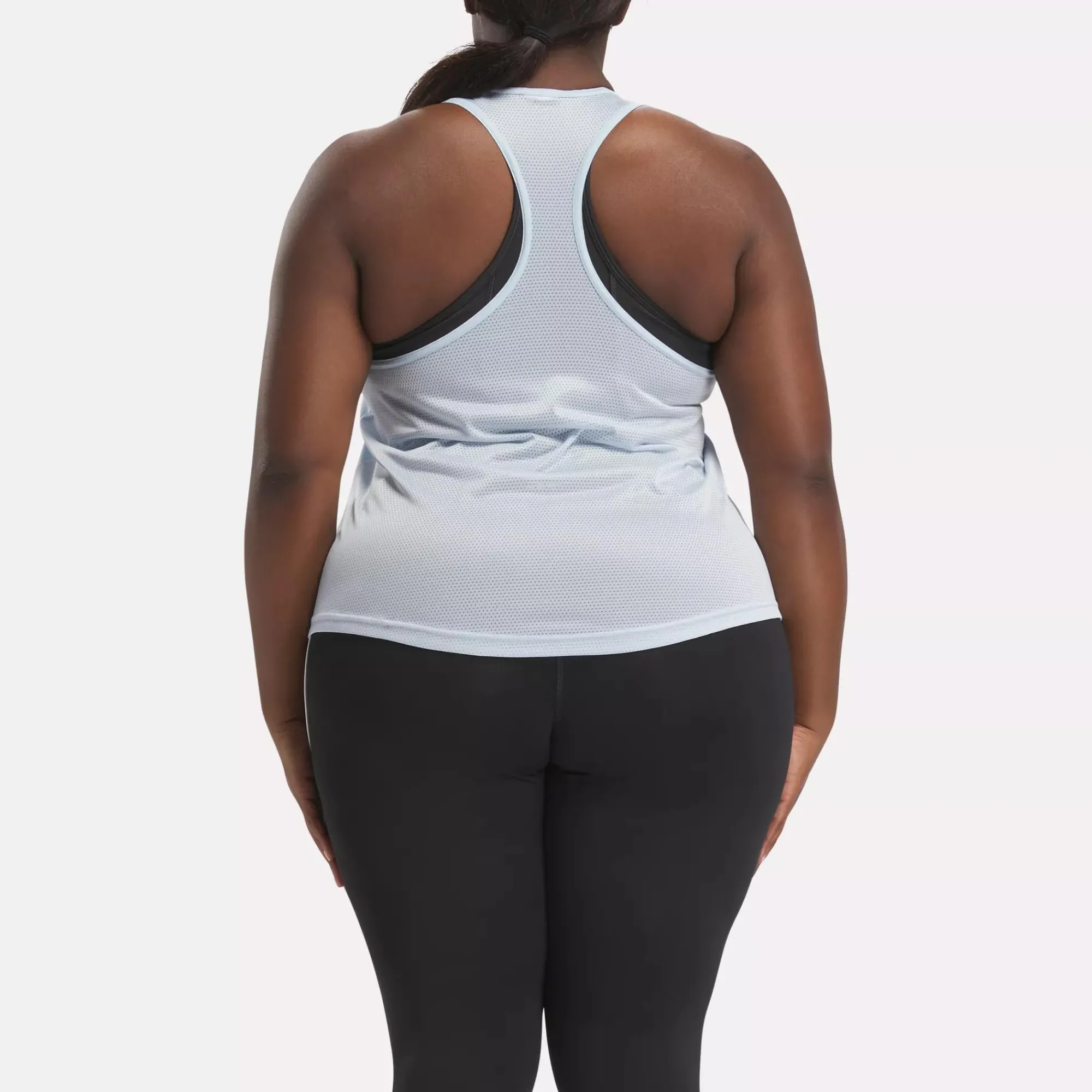 Tank Tops|Reebok Tank Tops Workout Ready Mesh Back Tank Top (Plus Size)
