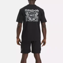Tops & T-Shirts|Reebok Tops & T-Shirts Basketball Seasonal Graphic T-Shirt