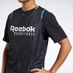 Tank Tops|Reebok Tank Tops City League Reversible Mesh Jersey
