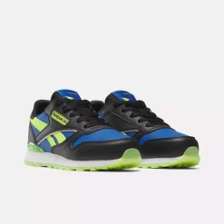 Big Kids' Shoes (Sizes 3.5-7)|Reebok Big Kids' Shoes (Sizes 3.5-7) Classic Leather Step 'N Flash Shoes - Preschool