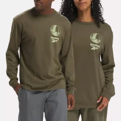 Tops & T-Shirts|Reebok Tops & T-Shirts Classics Adventure Long Sleeve T-Shirt