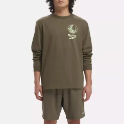 Tops & T-Shirts|Reebok Tops & T-Shirts Classics Adventure Long Sleeve T-Shirt
