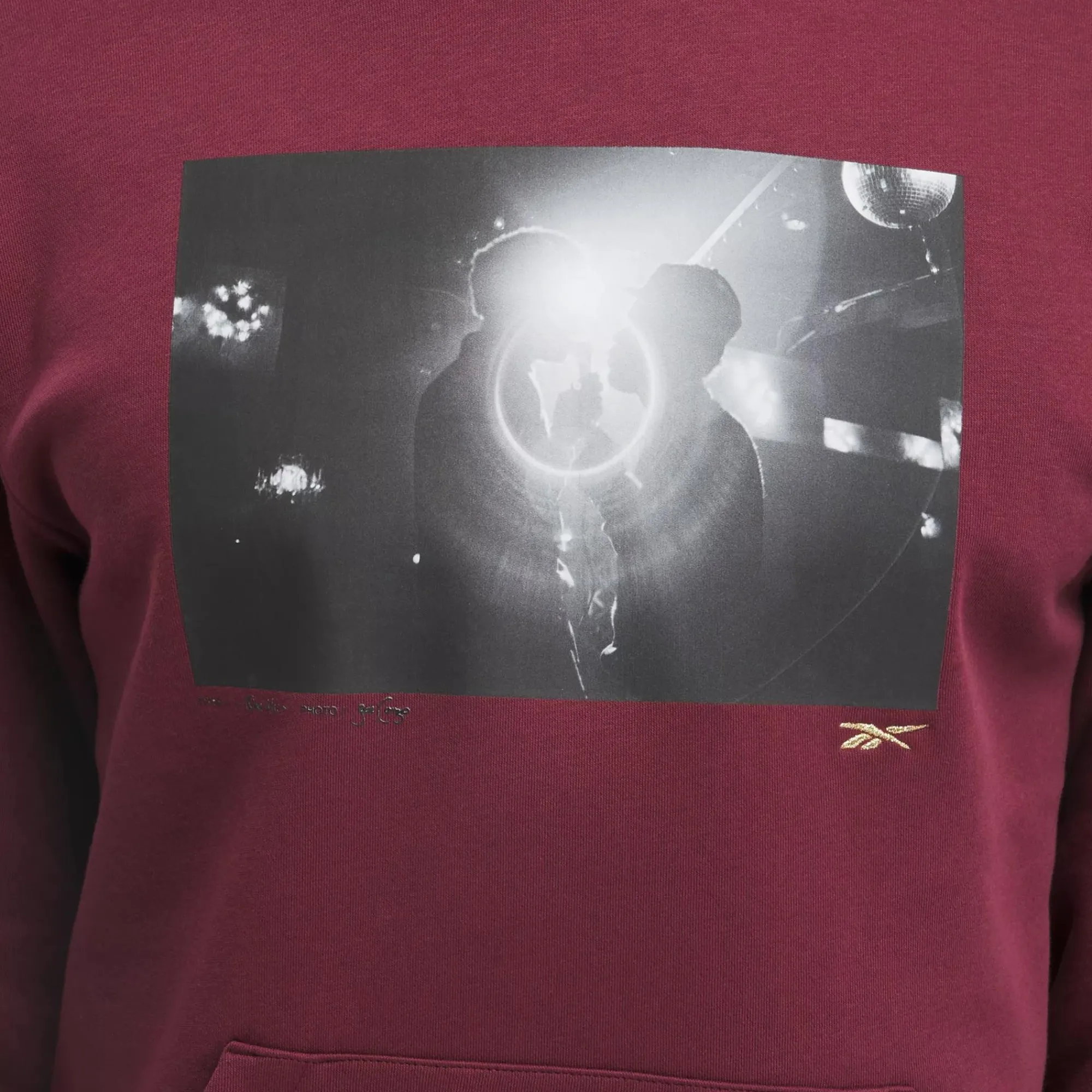 Hoodies & Sweatshirts|Reebok Hoodies & Sweatshirts Hip Hop Photo Hoodie