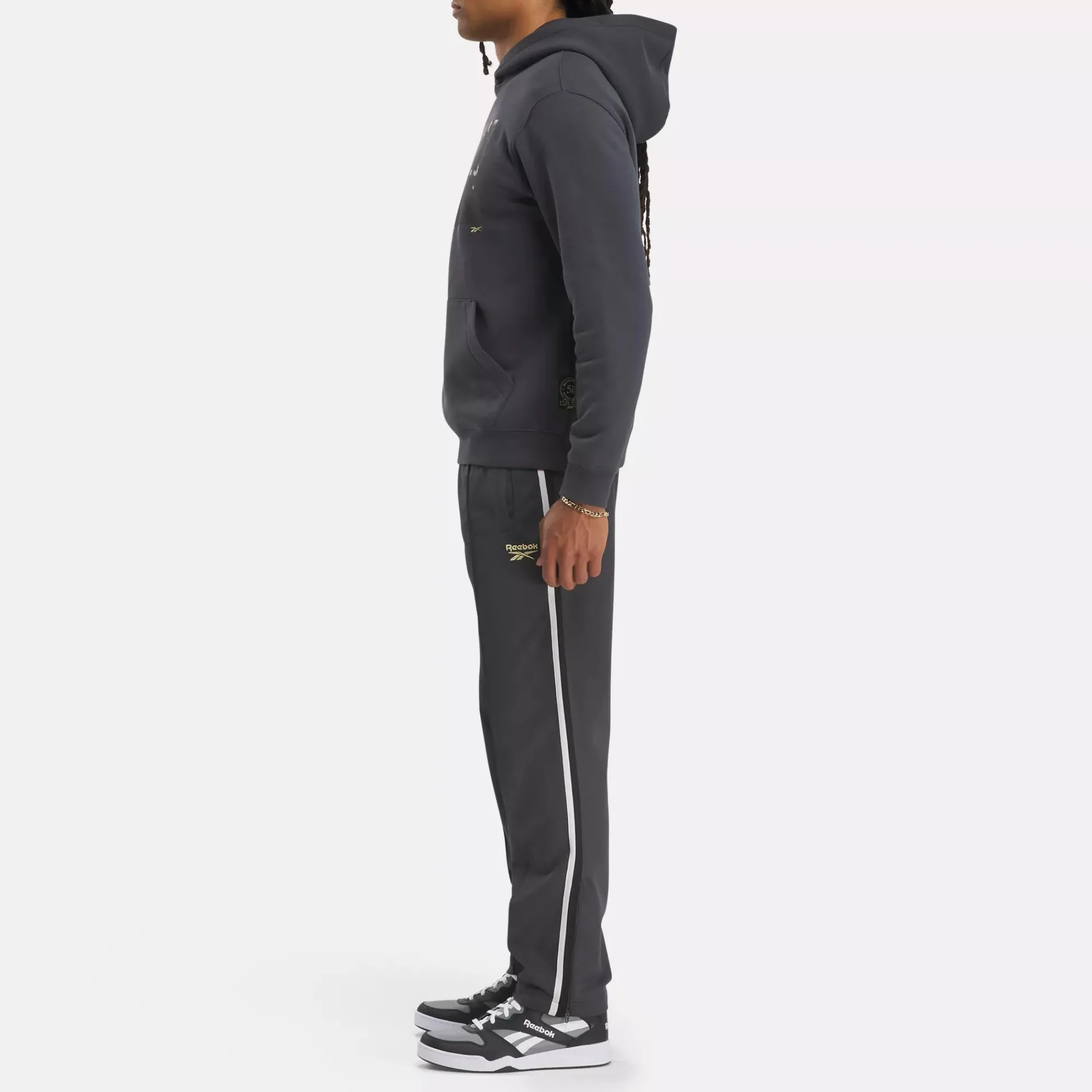 Hoodies & Sweatshirts|Reebok Hoodies & Sweatshirts Hip Hop Photo Hoodie