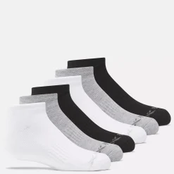 Big Kids' Shoes (Sizes 3.5-7)|Reebok Big Kids' Shoes (Sizes 3.5-7) Low Cut Basic Socks 6 Pairs