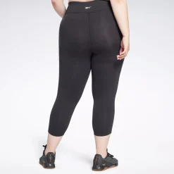 Leggings & Tights|Reebok Leggings & Tights Lux 3/4 Leggings (Plus Size)