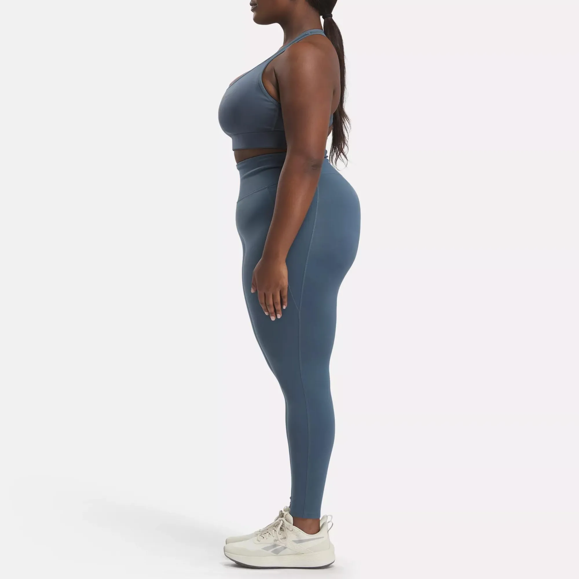 Sports Bras|Reebok Sports Bras Lux Vector Racer Sports Bra (Plus Size)