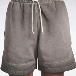 Shorts|Reebok Shorts Basketball Court Top Bi-Dye Fleece Shorts