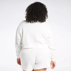 Hoodies & Sweatshirts|Reebok Hoodies & Sweatshirts Classics Varsity Sweatshirt (Plus Size)