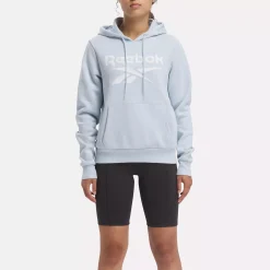 Loungewear|Reebok Loungewear Identity Big Logo Fleece Hoodie