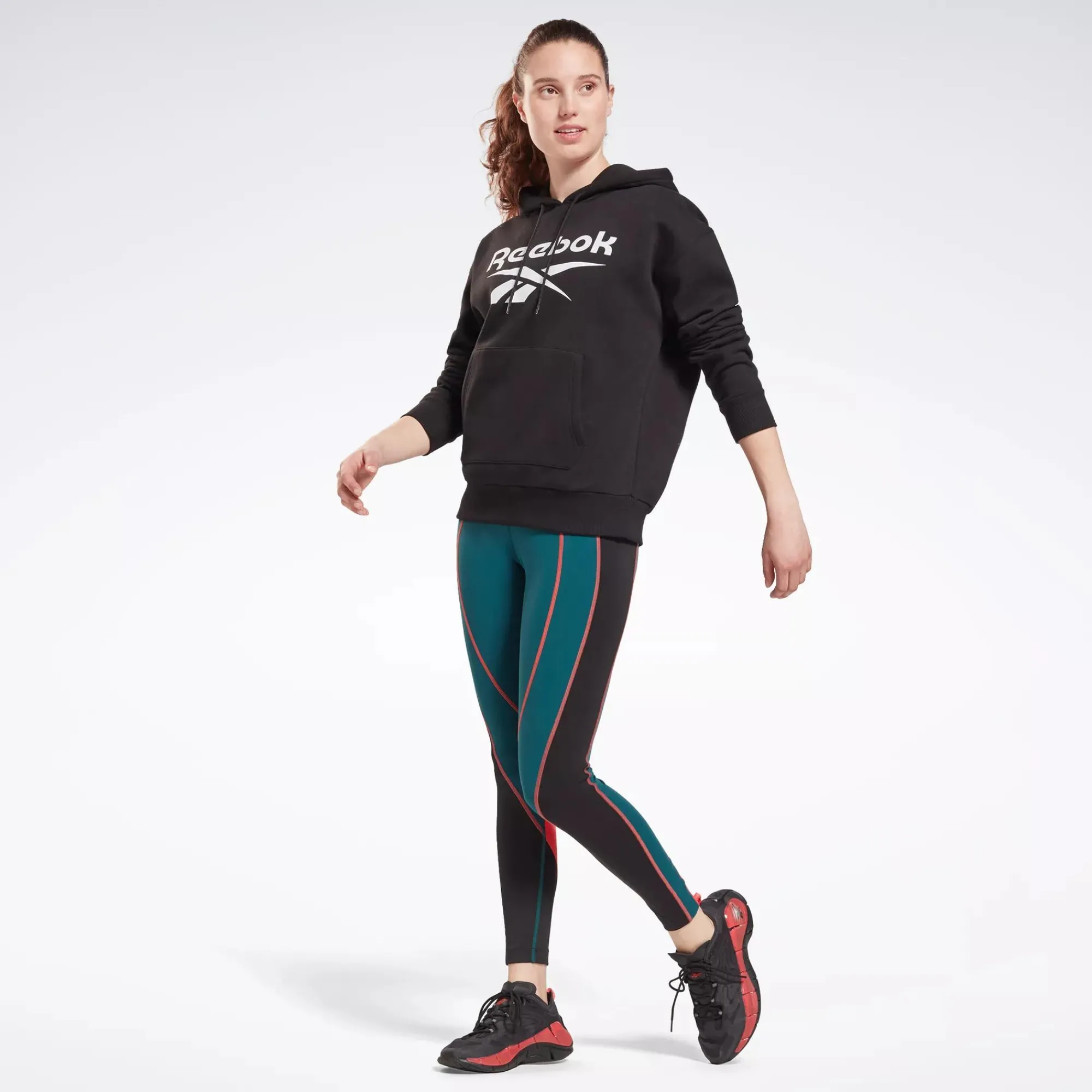 Hoodies & Sweatshirts|Reebok Hoodies & Sweatshirts Identity Logo Fleece Pullover Hoodie