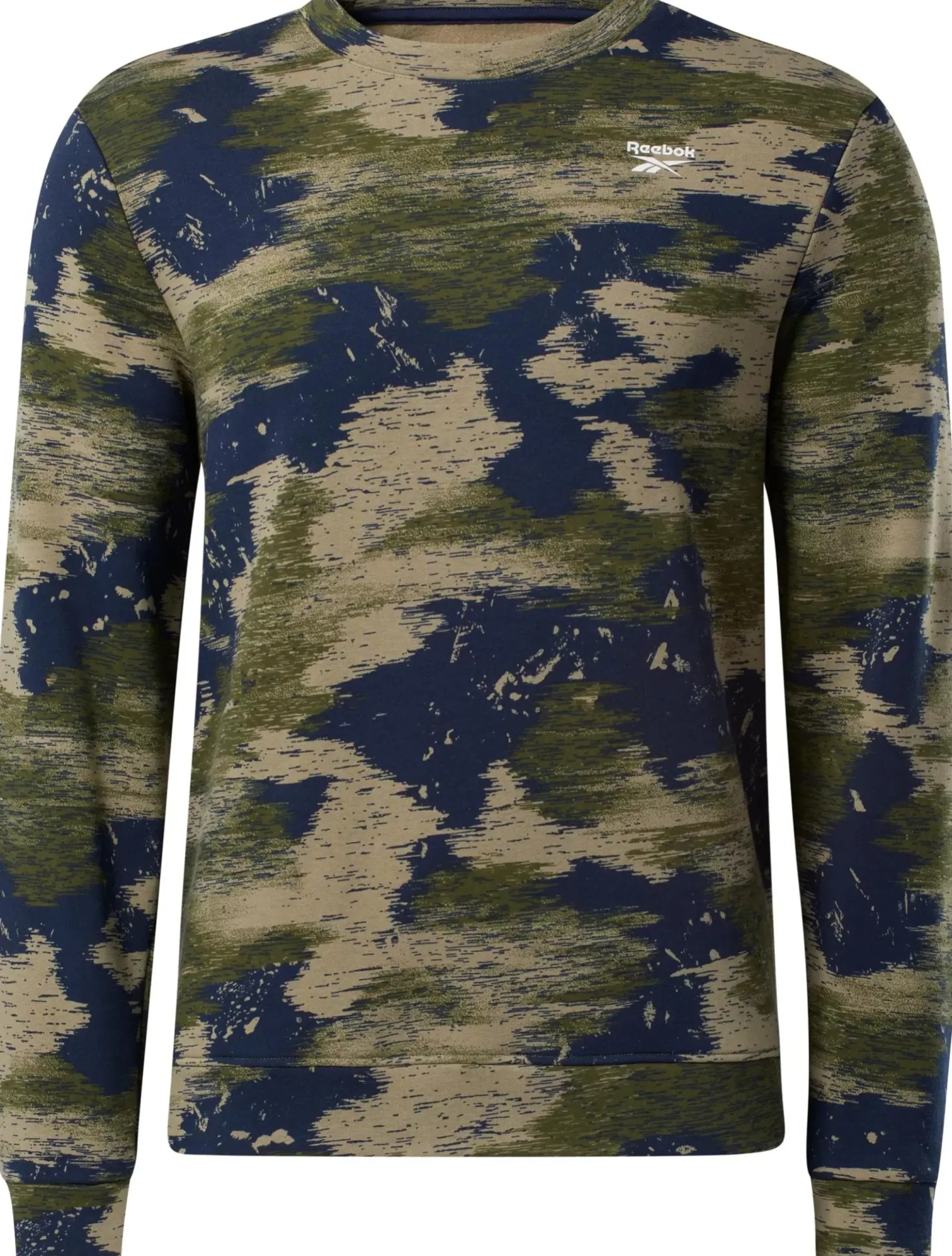 Hoodies & Sweatshirts|Reebok Hoodies & Sweatshirts Identity Modern Camo Fleece Crew Sweatshirt