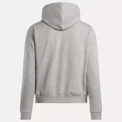 Loungewear|Reebok Loungewear Identity Small Logo Fleece Full-Zip Sweatshirt (Plus Size)