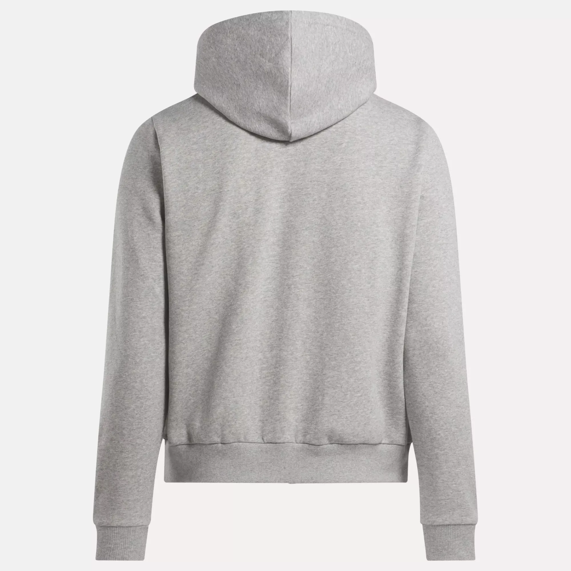 Loungewear|Reebok Loungewear Identity Small Logo Fleece Full-Zip Sweatshirt (Plus Size)