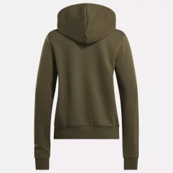 Loungewear|Reebok Loungewear Identity Small Logo Fleece Full-Zip Sweatshirt