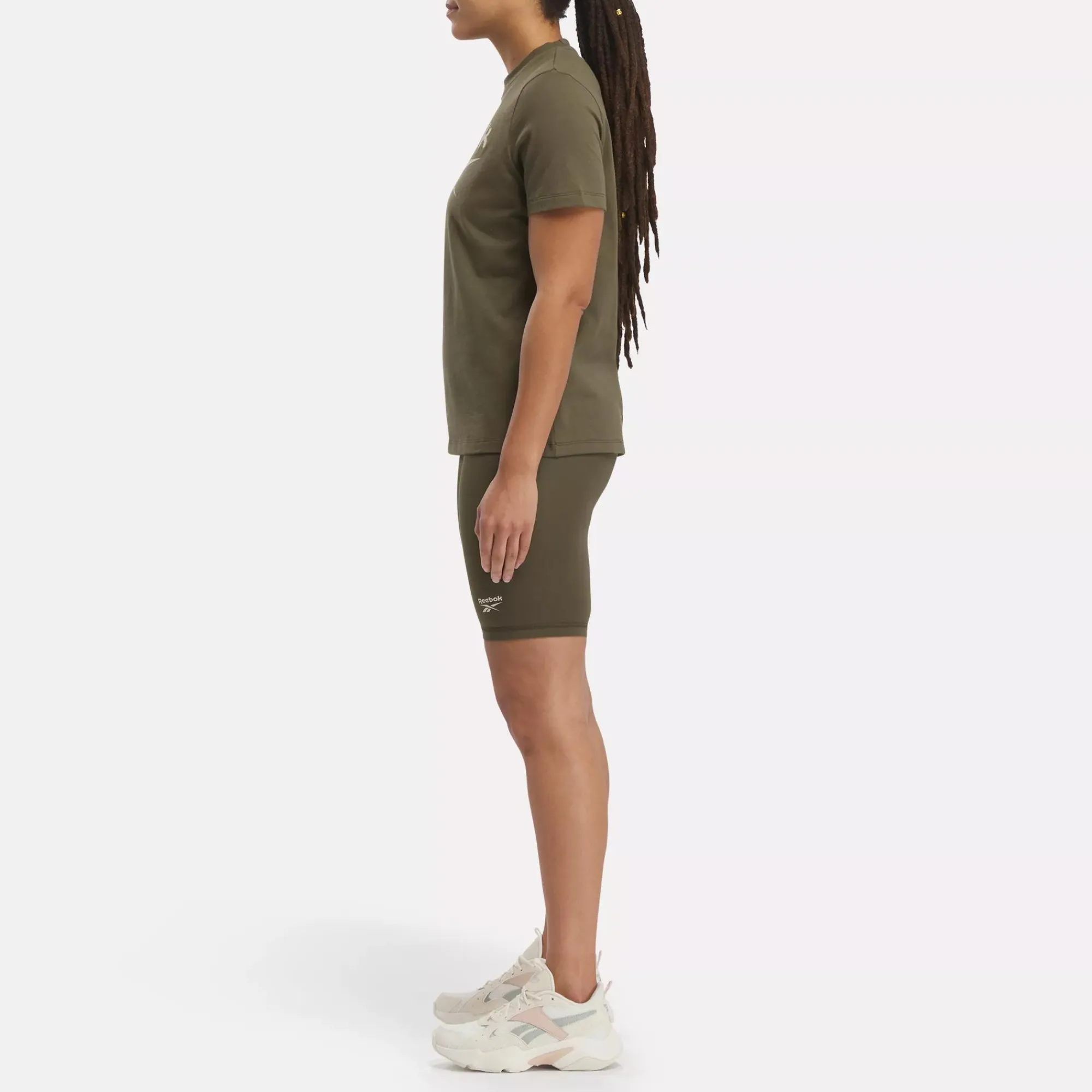 Shorts|Reebok Shorts Identity Small Logo Cotton Bike Short