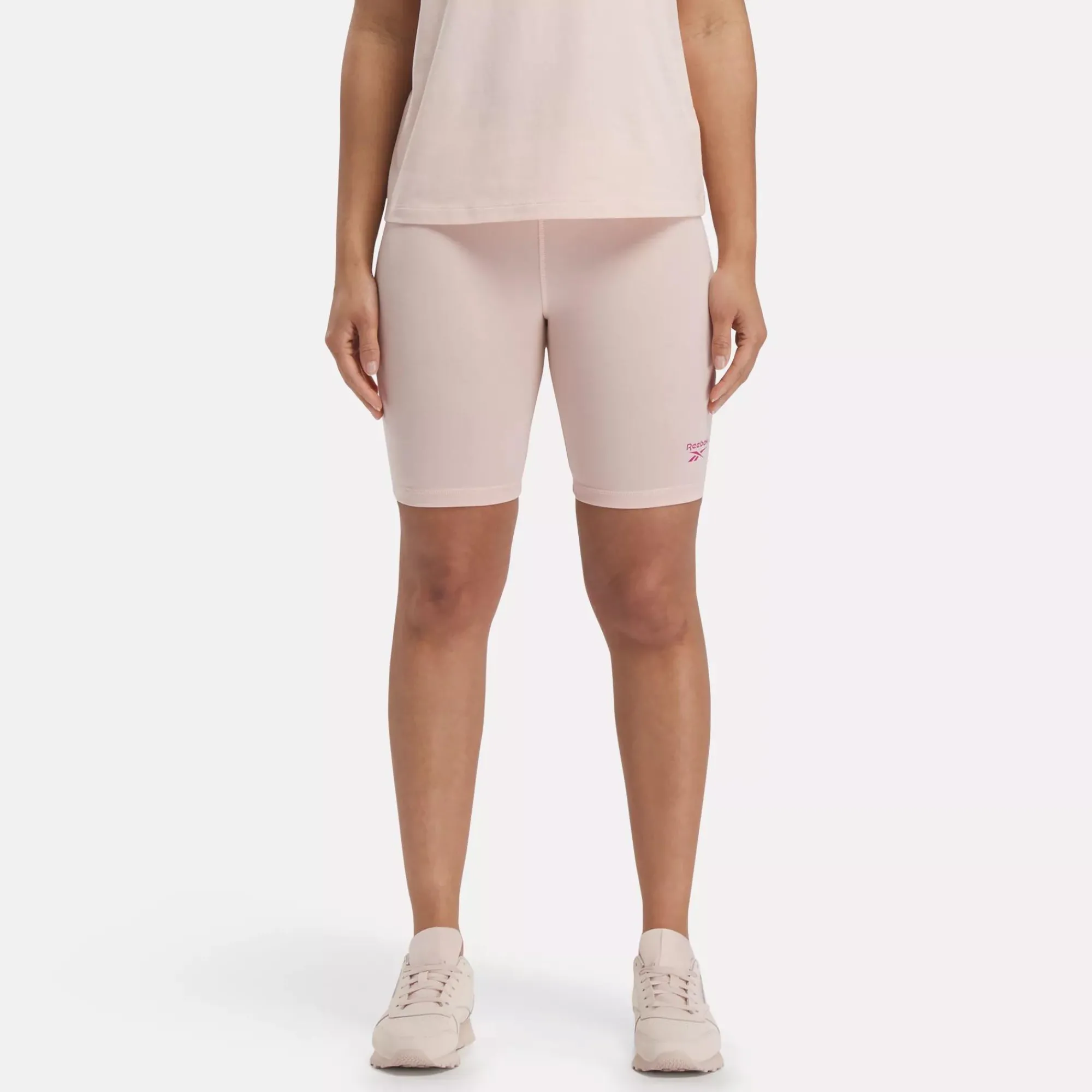 Shorts|Reebok Shorts Identity Small Logo Cotton Bike Short