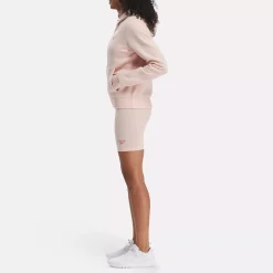 Loungewear|Reebok Loungewear Identity Small Logo Fleece Full-Zip Sweatshirt