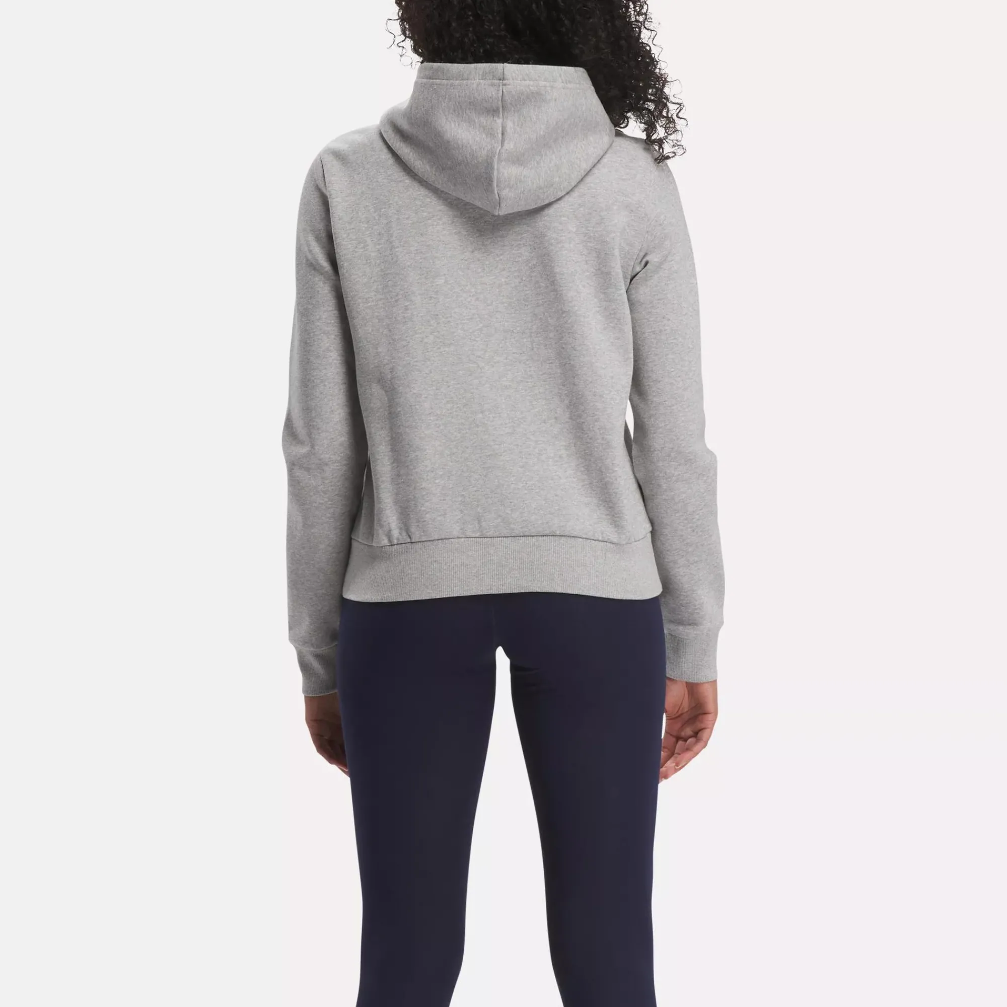 Loungewear|Reebok Loungewear Identity Small Logo Fleece Full-Zip Sweatshirt