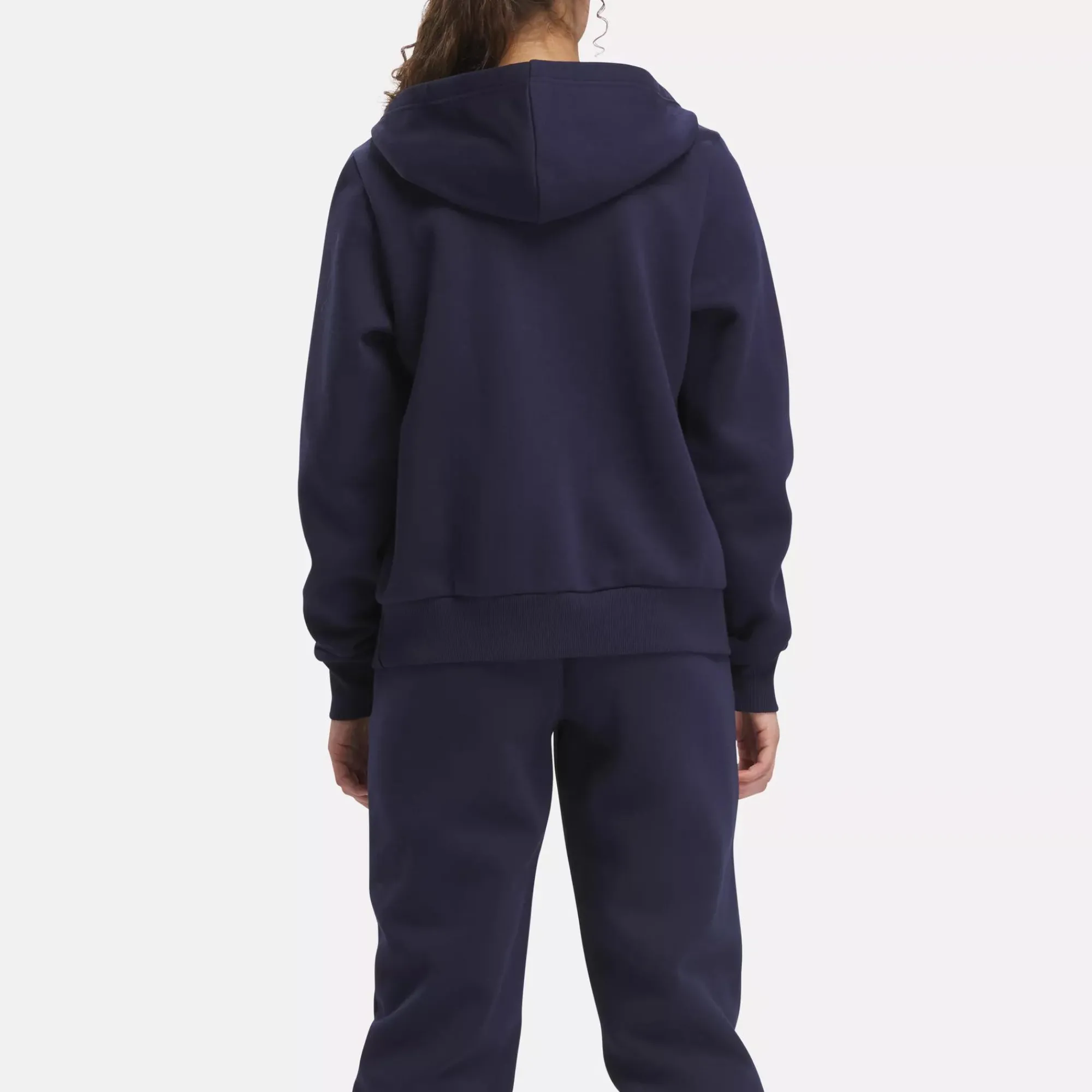 Loungewear|Reebok Loungewear Identity Small Logo Fleece Full-Zip Sweatshirt