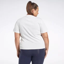 Tops & T-Shirts|Reebok Tops & T-Shirts Identity T-Shirt (Plus Size)
