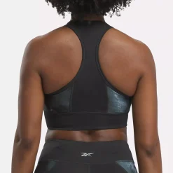 Sports Bras|Reebok Sports Bras Running Allover Print Bra