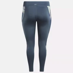 Leggings & Tights|Reebok Leggings & Tights Running Allover Print Leggings (Plus Size)