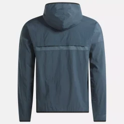 Jackets|Reebok Jackets Running Hooded Jacket