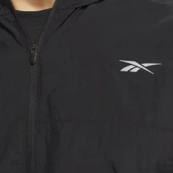 Jackets|Reebok Jackets Running Hooded Jacket