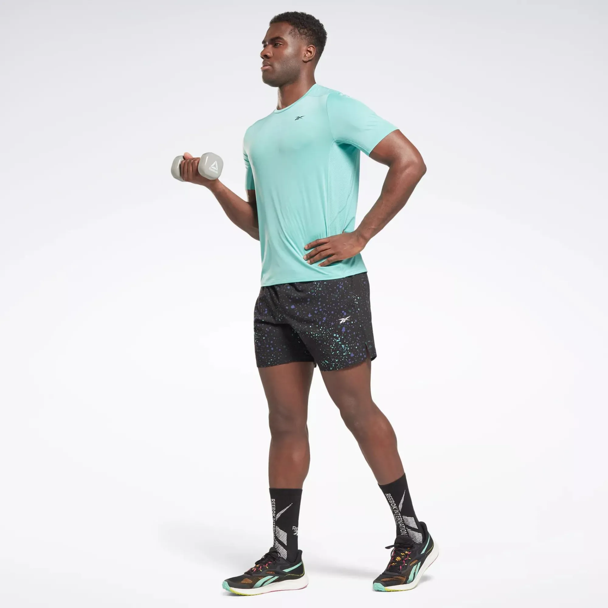 Shorts|Reebok Shorts Strength Allover Print Shorts