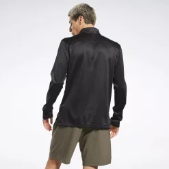 Hoodies & Sweatshirts|Reebok Hoodies & Sweatshirts Workout Ready Quarter-Zip Top