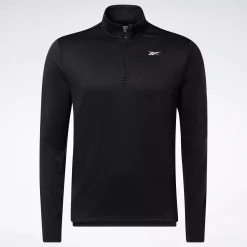 Hoodies & Sweatshirts|Reebok Hoodies & Sweatshirts Workout Ready Quarter-Zip Top