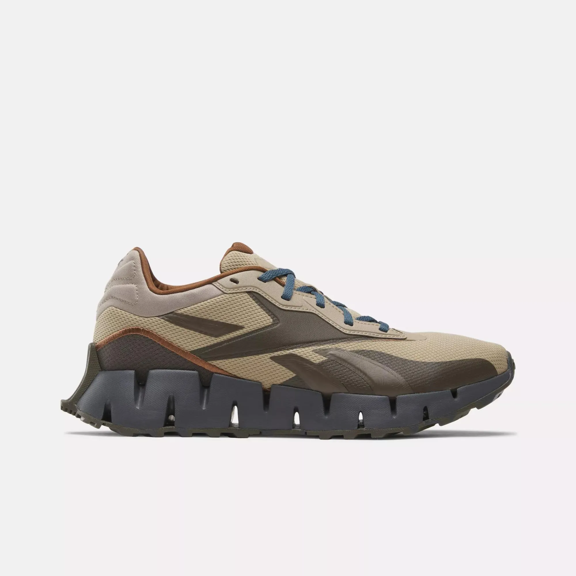 Slides|Reebok Slides Zig Dynamica 4 Adventure Running Shoes