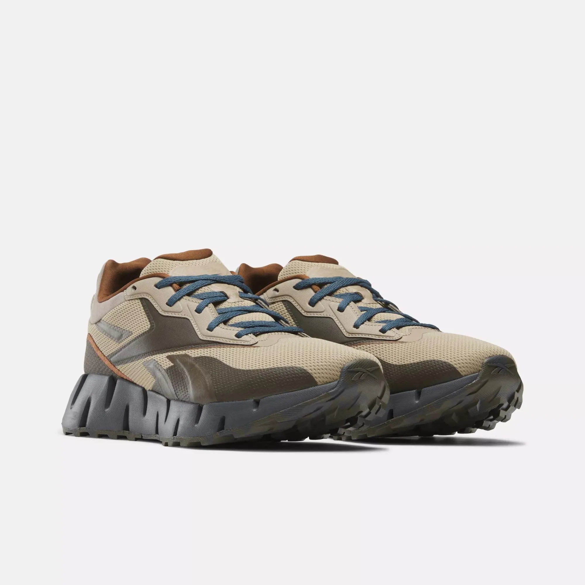 Slides|Reebok Slides Zig Dynamica 4 Adventure Running Shoes